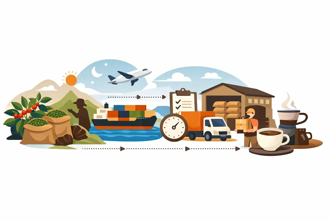 Fresh Coffee Shipping Timeline Explained