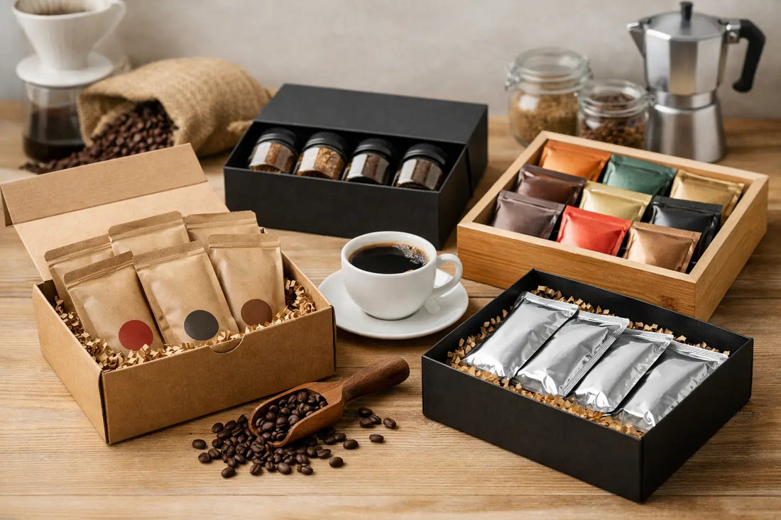 11 Coffee Sampler Gift Box Ideas