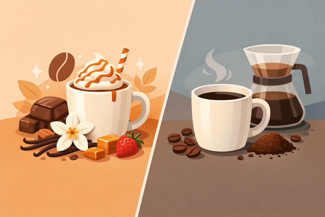 Flavored Coffee vs Regular Coffee