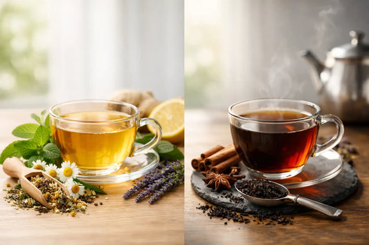 Herbal Tea vs Black Tea for Your Daily Ritual
